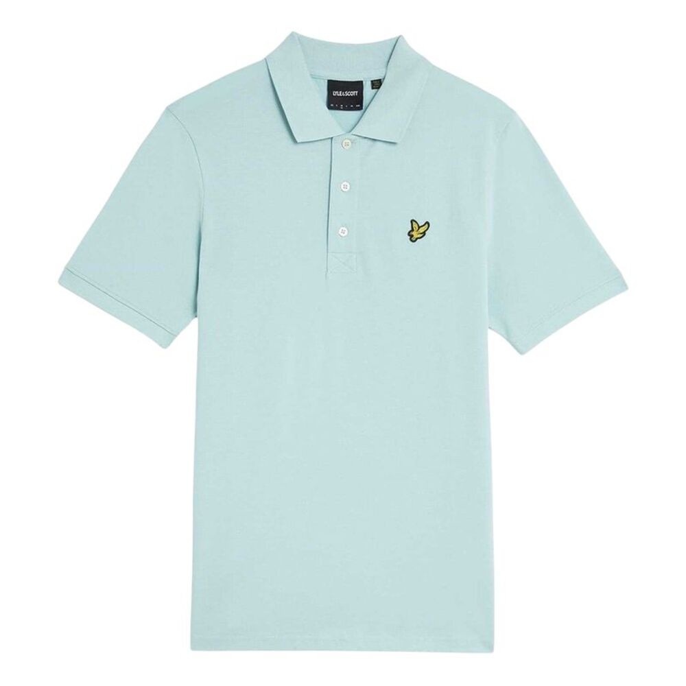 Lyle & Scott Mens Short-Sleeved Polo Shirt / Future Blue